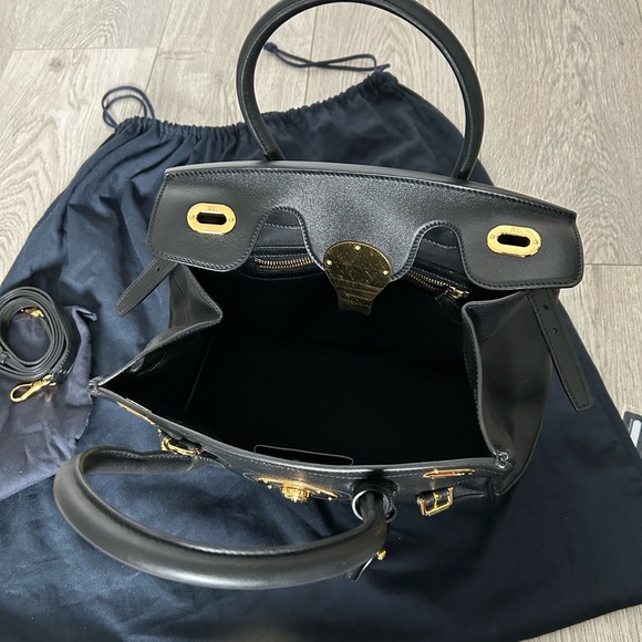 Ralph Lauren Signature Classic Handbag - Picture 3 of 7